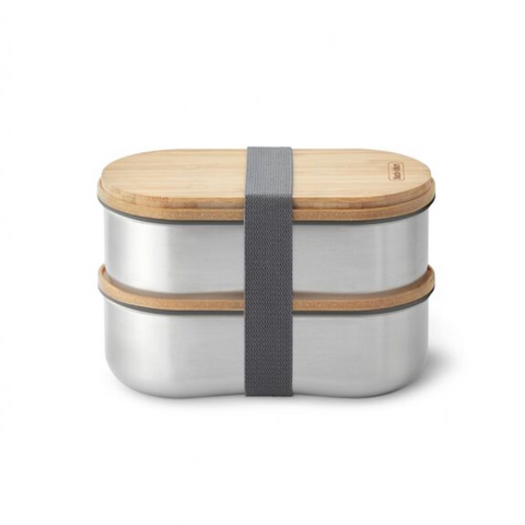 Double Bento Lunch Box inox - 2x500ml