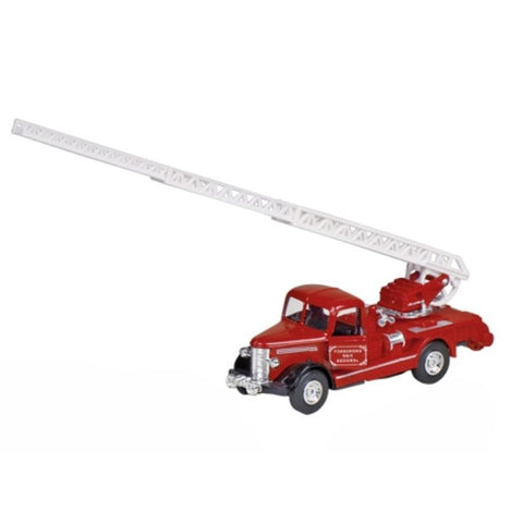 Camion De Pompiers - Échelle Télescopique