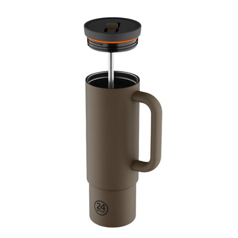 Straw Cup - 800ml - Mocha