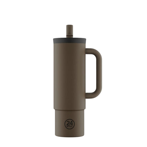 Straw Cup - 800ml - Mocha