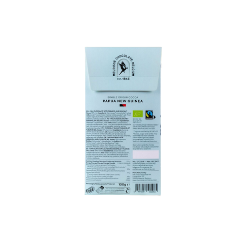 Chocolat au lait Caramel & Sel Marin