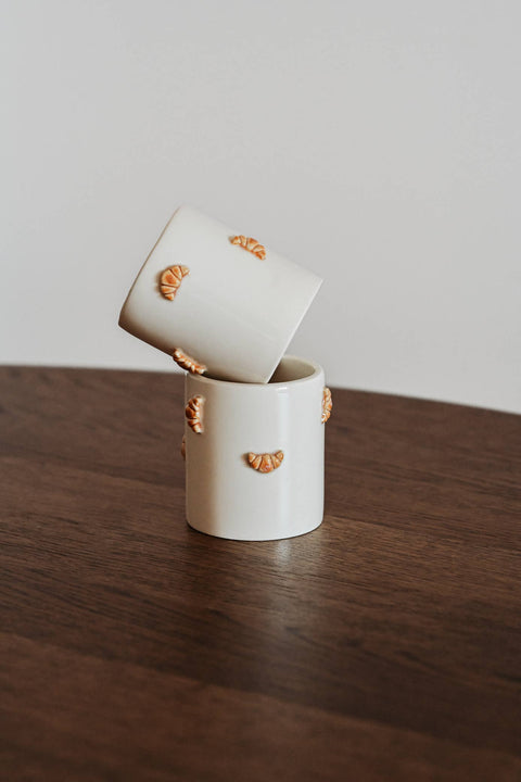 Mug en céramique Croissant
