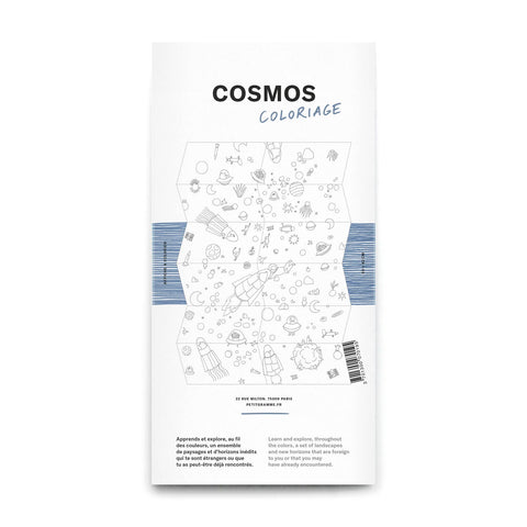 Affiche à colorier Cosmos
