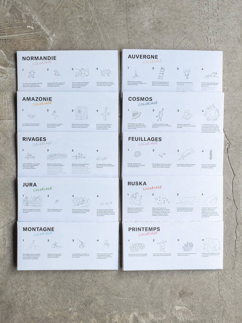 Affiche à colorier Amazonie