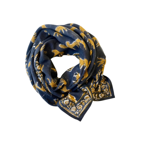 Big Foulard Latika "Bengale" - Orage