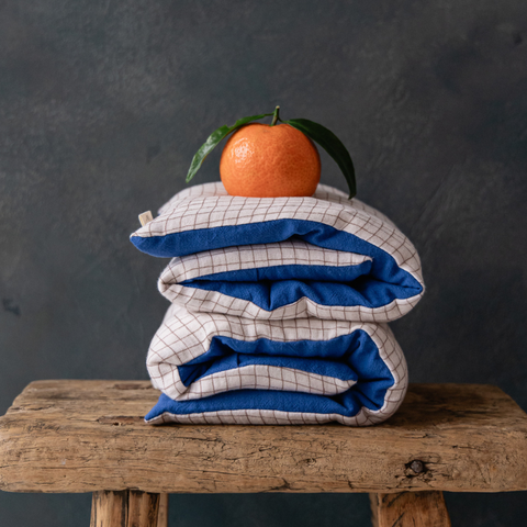 Bouillotte Sèche - Petits carreaux