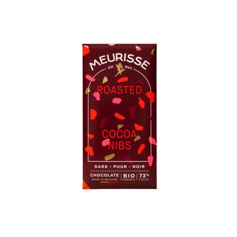 Chocolat noir aux éclats de cacao grillés