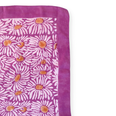 Foulard Lalavida "Marguerite" - Fuchsia apaches