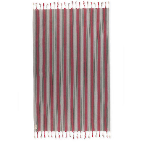 Drap De Plage - Fouta - En Lin Et Coton Bio - Terra