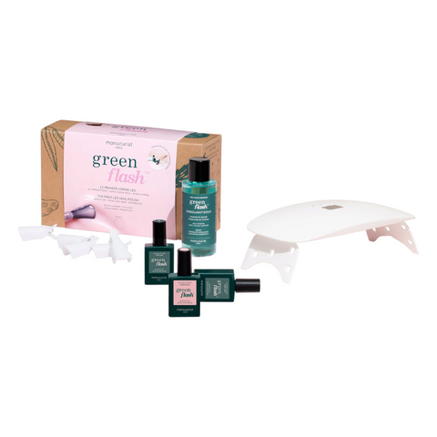 Kit vernis semi permanent Green Flash