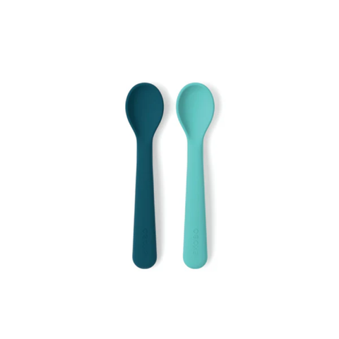 Lot de 2 cuillères silicone - Blue Abyss / Lagoon