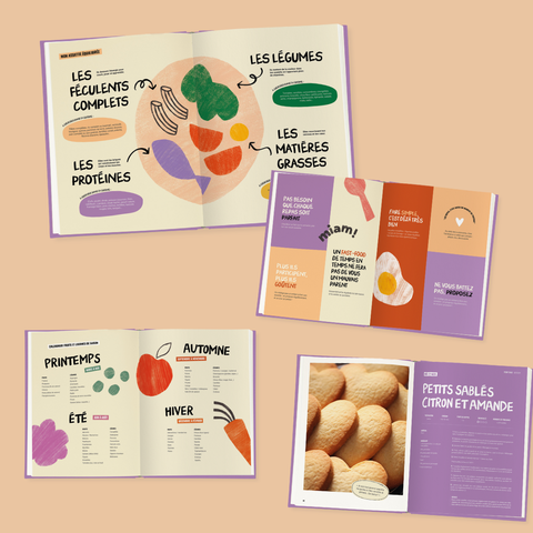 Livre de recettes - Dans l'assiette de mes kids