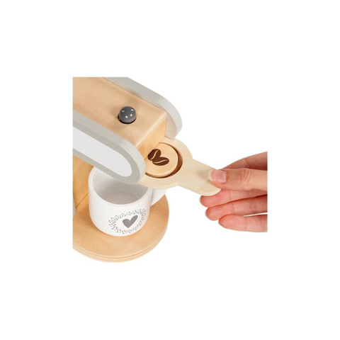 Machine à café en bois