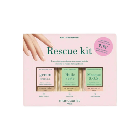 Rescue kit pour ongles très abimes manucurist 