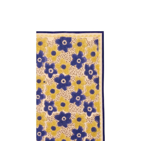 Big Foulard Dupatta - Zinnia Mango
