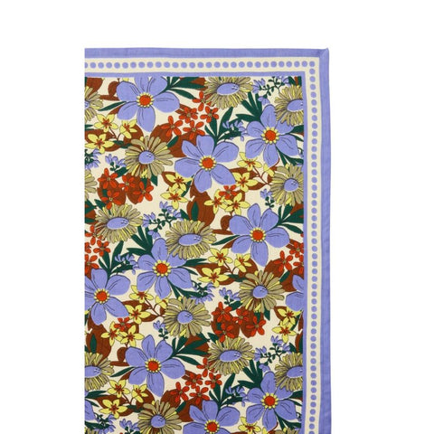 Big Foulard Latika - Bouquet Iris