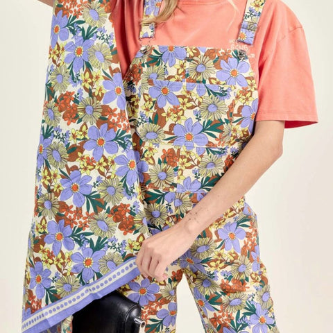 Big Foulard Latika - Bouquet Iris