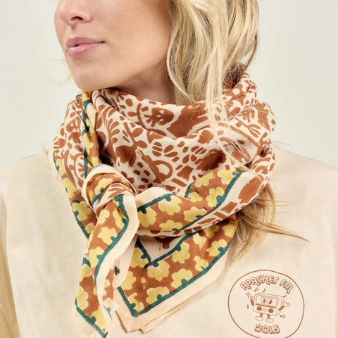 Big Foulard Latika - Garden Macadamia