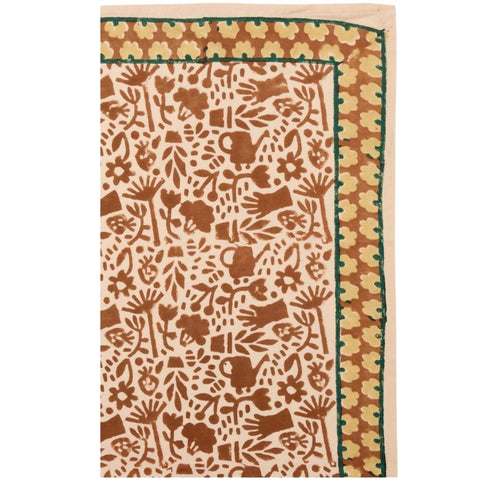 Big Foulard Latika - Garden Macadamia