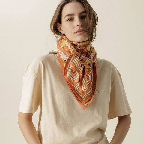 Big Foulard Latika - Paquerette Tapenade