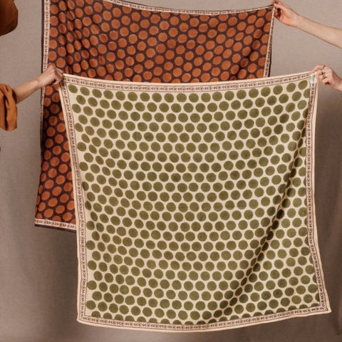 Big Foulard Latika - Pesos Lichen