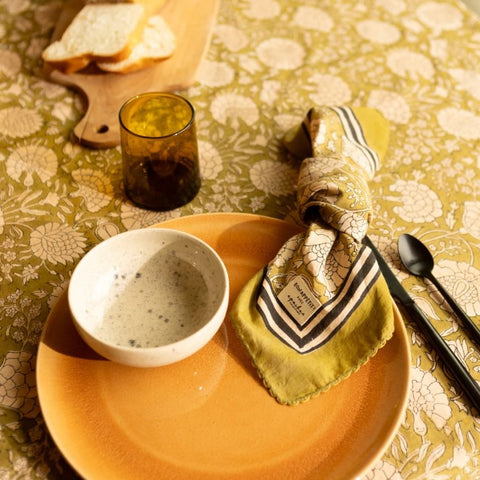 Serviette de Table Biriani - Pallavi Olive