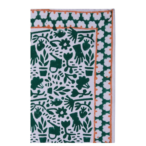 Small Foulard Manika - Garden Lilas