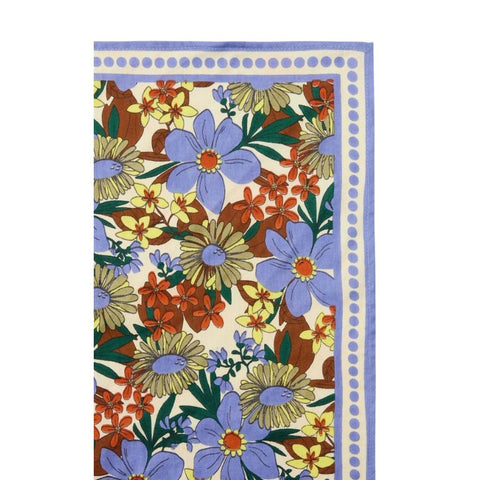 Small Foulard Manika - Bouquet Iris