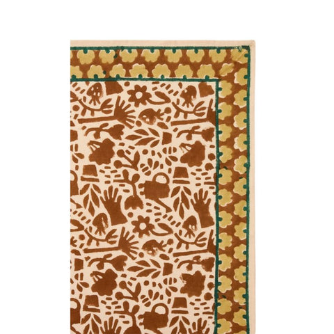 Small Foulard Manika - Garden Macadamia