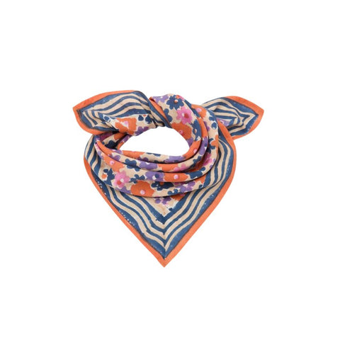 Small Foulard Manika - Paquerette Macadamia