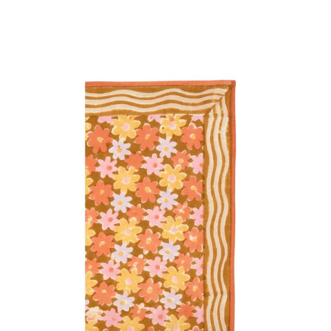 Small Foulard Manika - Paquerette Tapenade