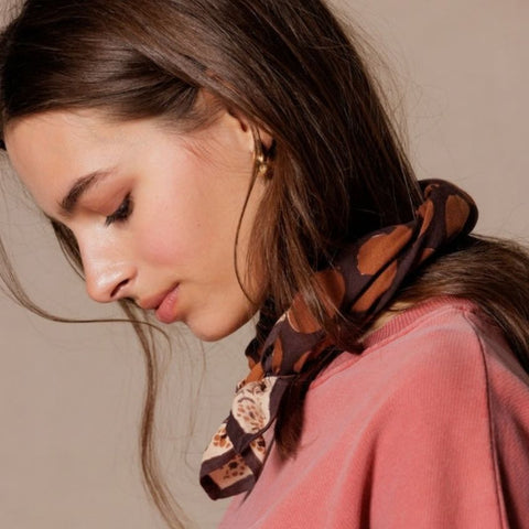 Small Foulard Manika - Pesos Ecorce