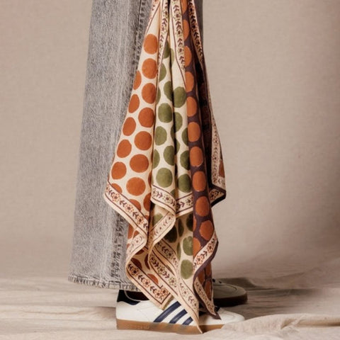 Small Foulard Manika - Pesos Lichen