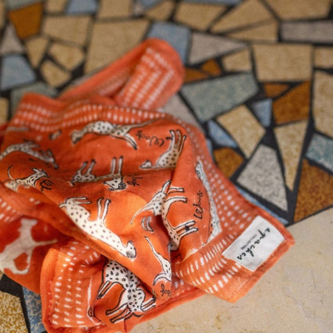 Small Foulard Manika - Pongo Colorado