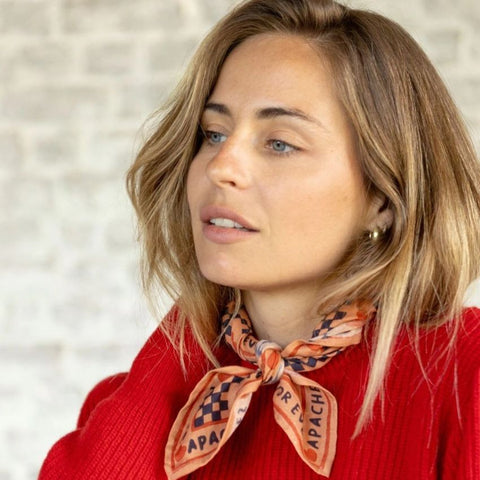 Small Foulard Manika - Amor Rust