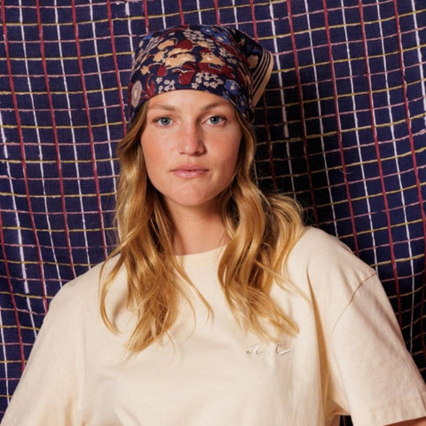 Small Foulard Manika - September Indigo
