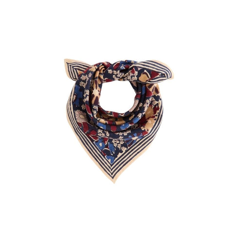 Small Foulard Manika - September Indigo