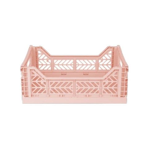 Caisse de rangement pliable Midi - Milk tea