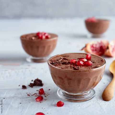 Mousse au chocolat dans le bol Périgord