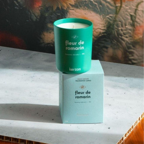 Bougie Parfumée - Fleur De Romarin - Coutume