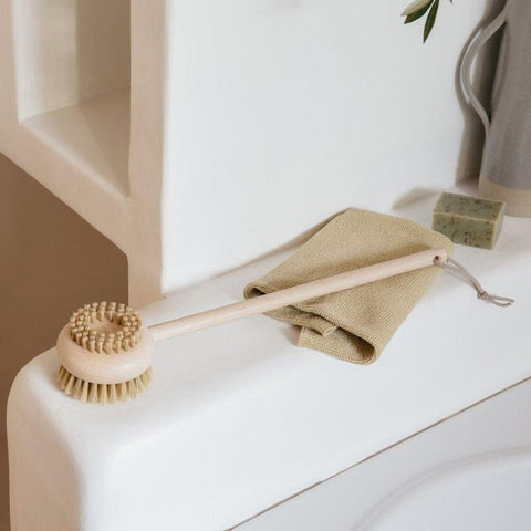 Brosse Pour Le Dos En Hêtre Ciré Andrée Jardin