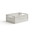 Caisse de rangement pliable - M - Blanc - Coutume