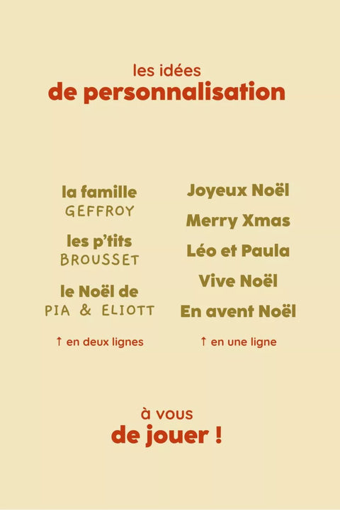Pré-commande calendrier de l'avent
