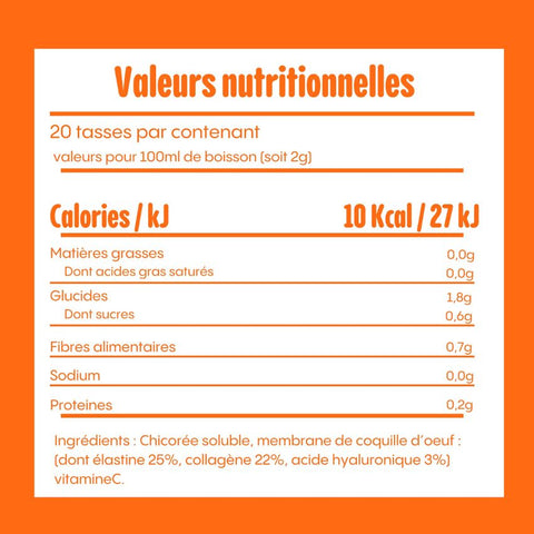 Chicorée + Collagène - Glow