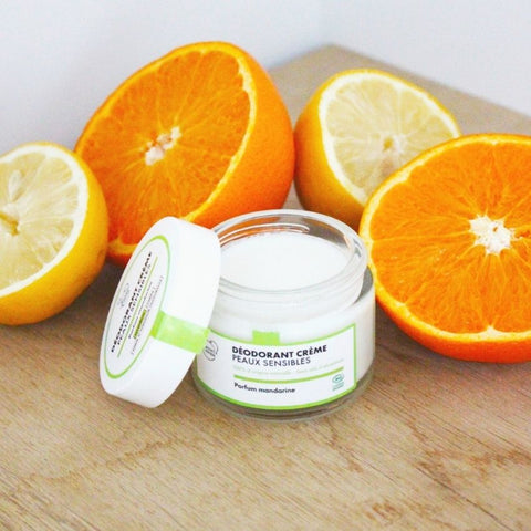 Déodorant Naturel - Peaux Sensibles - Mandarine