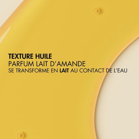 Huile Démaquillante Rinçable - Parfum Lait D'Amande