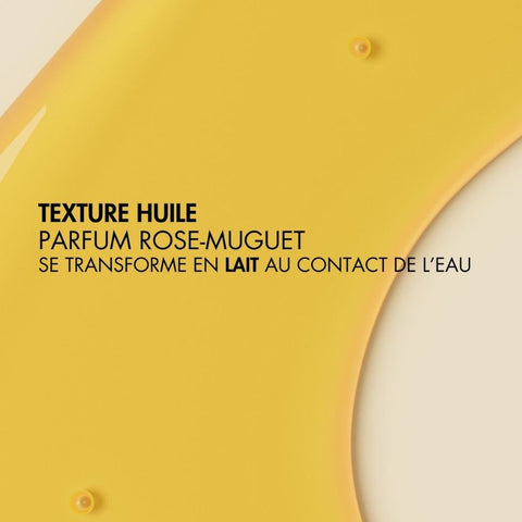 Huile Démaquillante Rinçable - Parfum Rose-Muguet