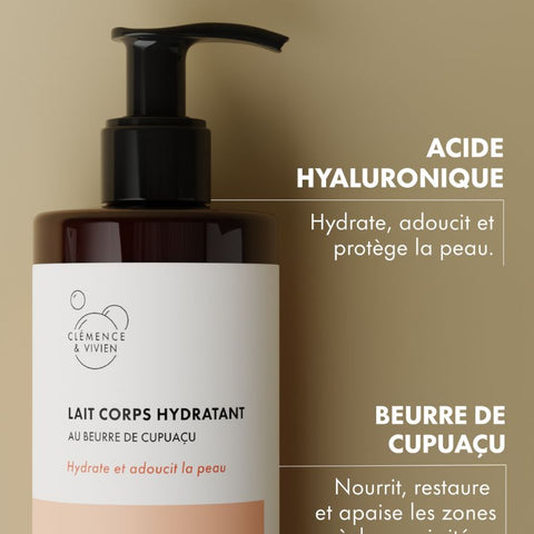 Lait corps hydratant