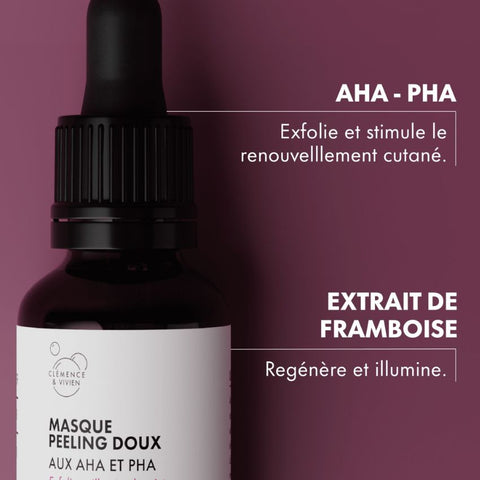 Masque peeling doux