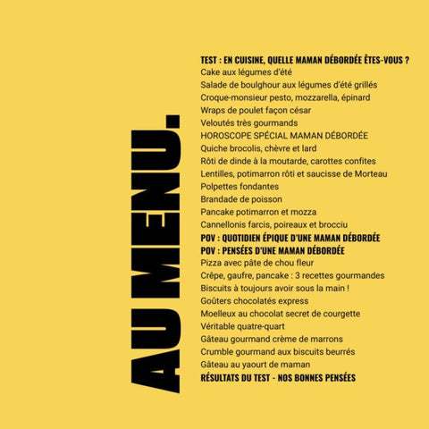 Livre de recettes - Bon vivant